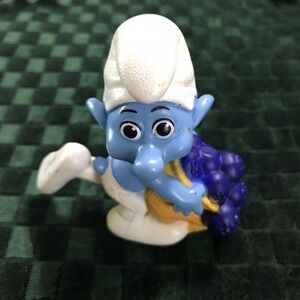 Smurfs Greedy toy PVC figure McDonalds 2011